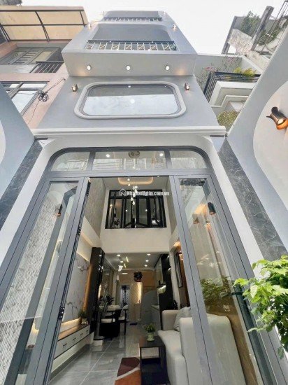 BÁN NHÀ MẶT TIỀN HẺM XE HƠI TRÁNH 4 TẦNG 60M2 (4x15M) GIÁ CHỈ 7.5 TỶ